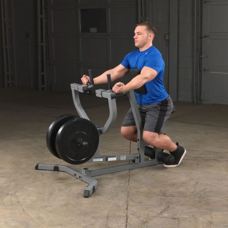 Body-Solid (#GSRM40) Seated Row Machine in Silver
