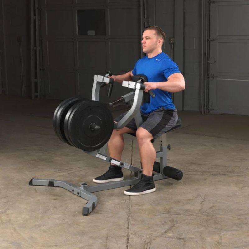 Body-Solid (#GSRM40) Seated Row Machine in Silver
