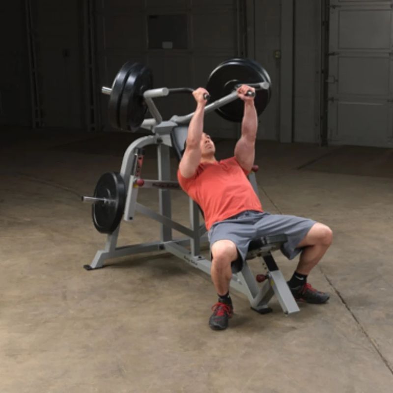Body-Solid (#LVIP) ProClub Leverage Incline Bench Press in Silver