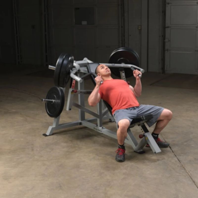 Body-Solid (#LVIP) ProClub Leverage Incline Bench Press in Silver