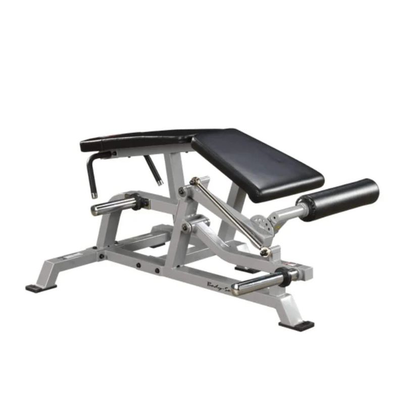 Body-Solid (#LVLC) ProClub Leverage Leg Curl in Silver