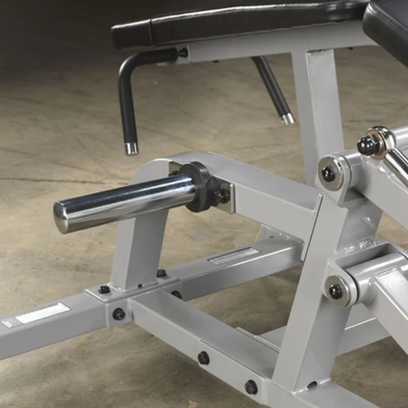 Body-Solid (#LVLC) ProClub Leverage Leg Curl in Silver
