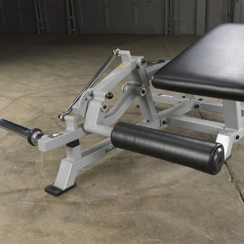 Body-Solid (#LVLC) ProClub Leverage Leg Curl in Silver