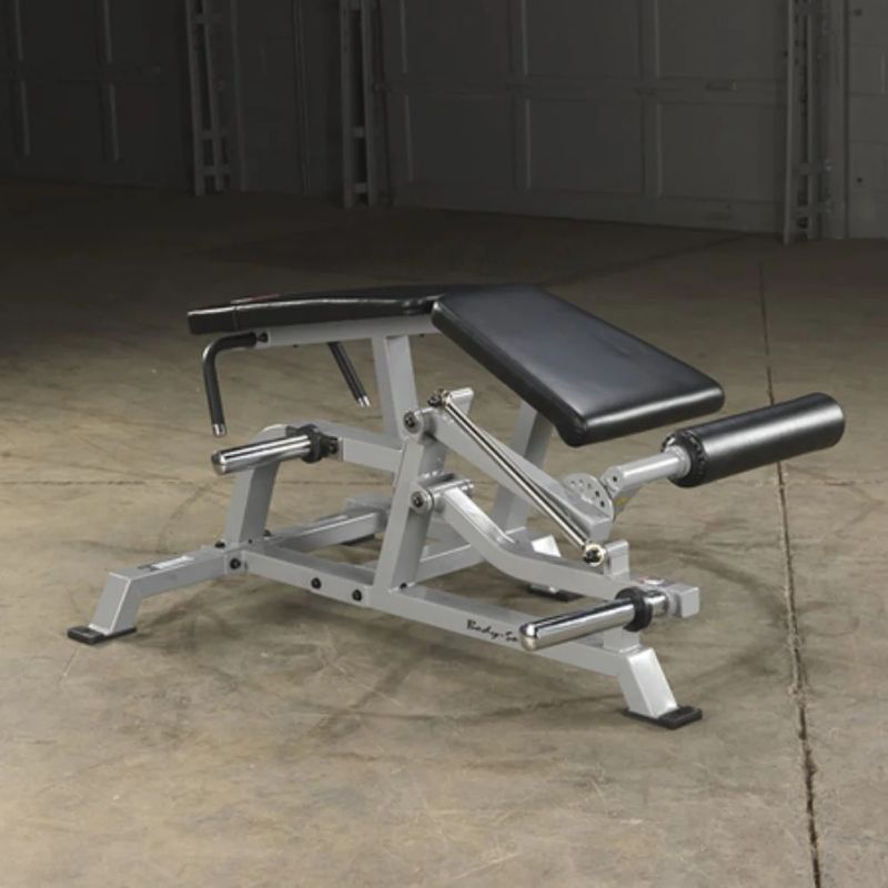 Body-Solid (#LVLC) ProClub Leverage Leg Curl in Silver