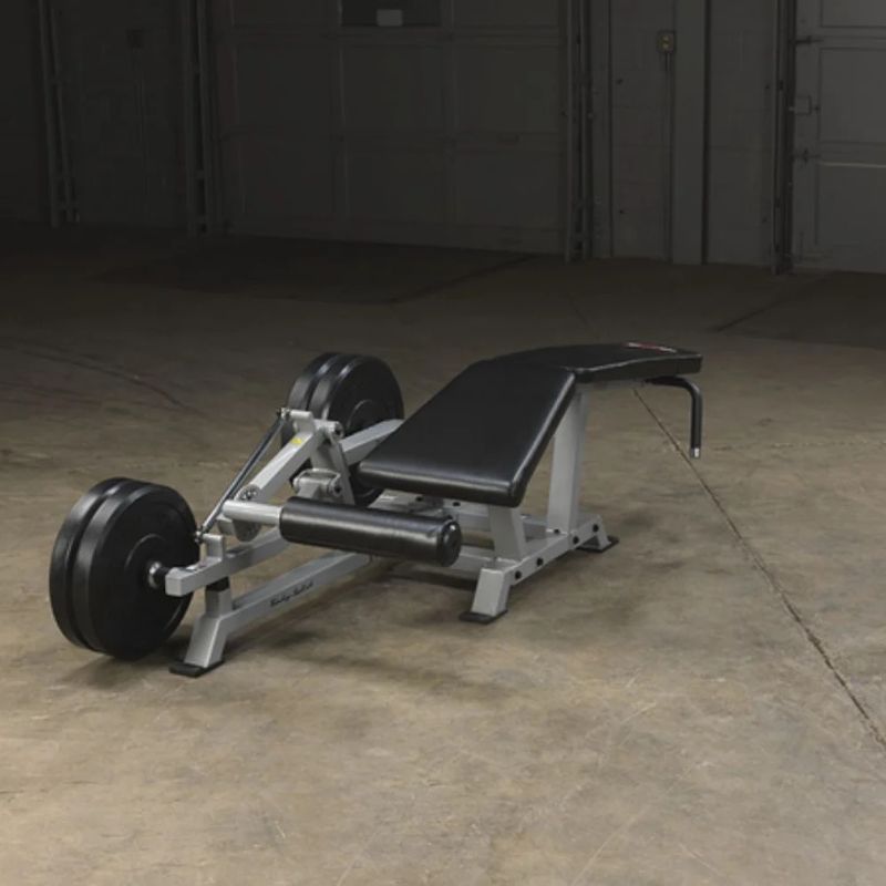 Body-Solid (#LVLC) ProClub Leverage Leg Curl in Silver