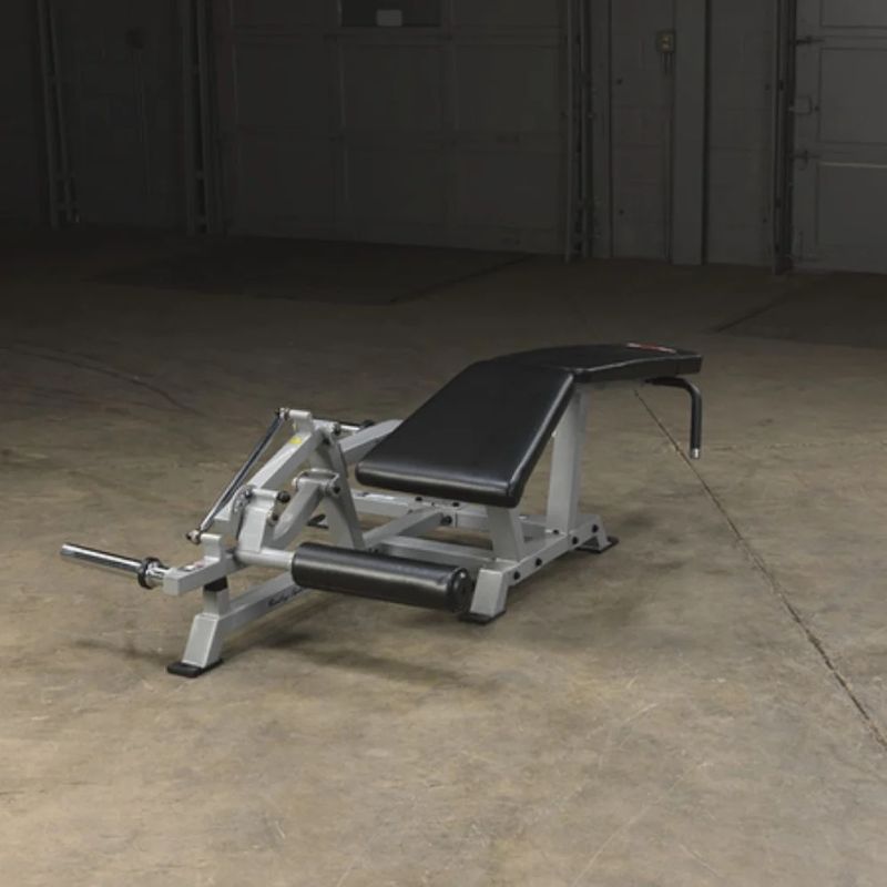 Body-Solid (#LVLC) ProClub Leverage Leg Curl in Silver