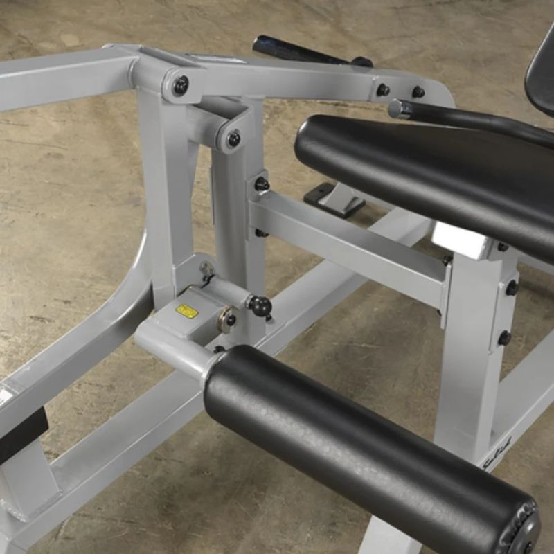 Body-Solid (#LVLE) ProClub Leverage Leg Extension in Silver