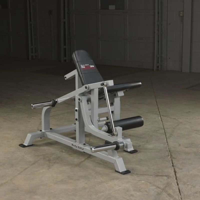 Body-Solid (#LVLE) ProClub Leverage Leg Extension in Silver