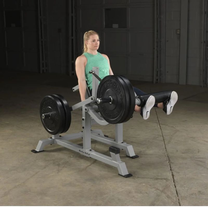 Body-Solid (#LVLE) ProClub Leverage Leg Extension in Silver