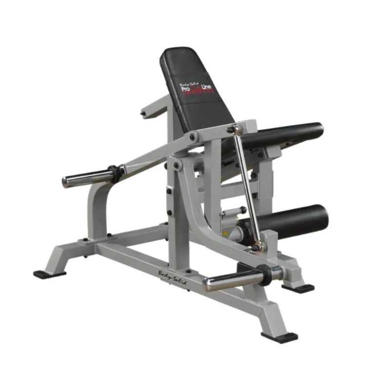 Body-Solid (#LVLE) ProClub Leverage Leg Extension in Silver