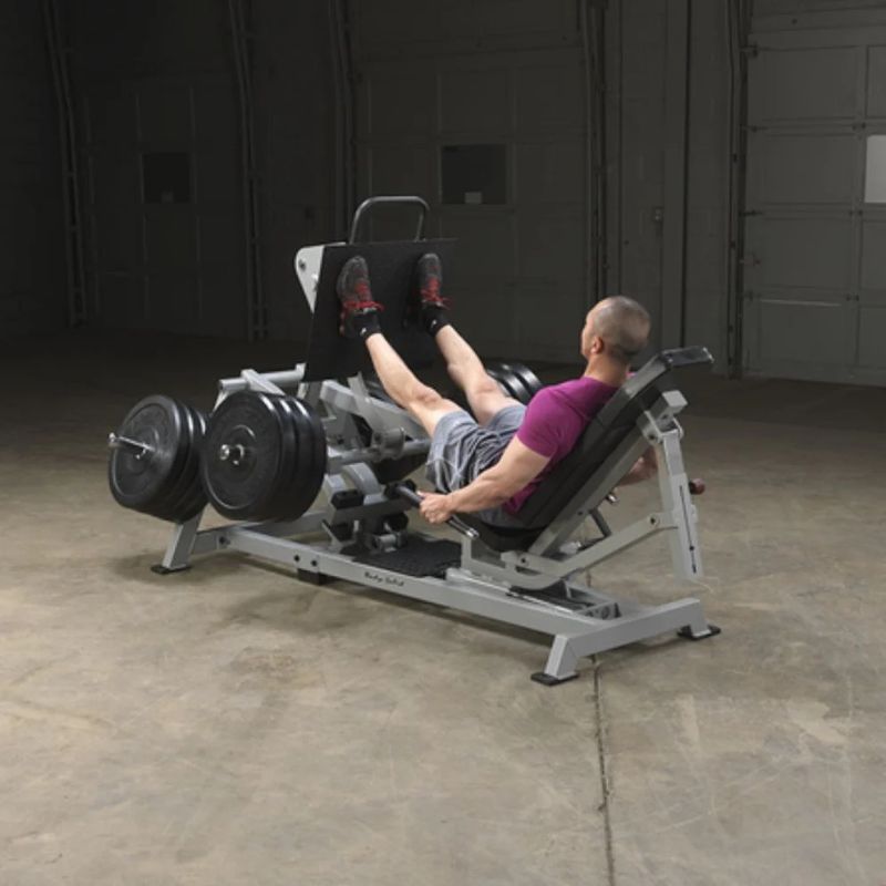 Body-Solid (#LVLP) ProClub Leverage Horizontal Leg Press in Silver
