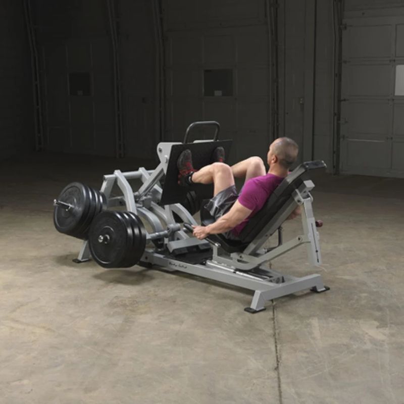 Body-Solid (#LVLP) ProClub Leverage Horizontal Leg Press in Silver