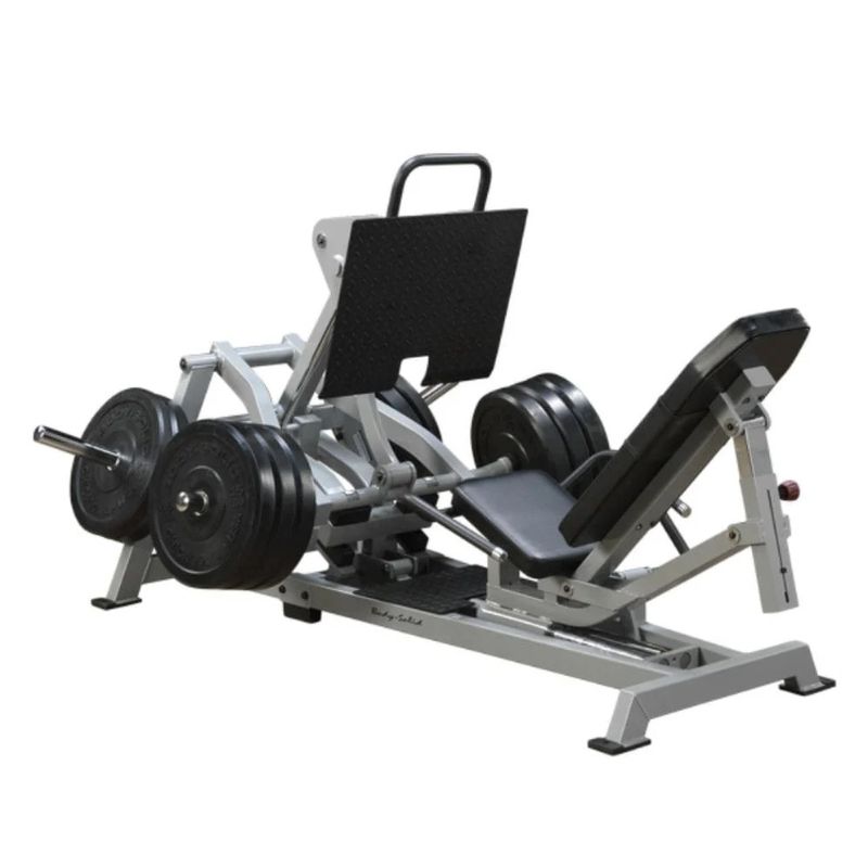 Body-Solid (#LVLP) ProClub Leverage Horizontal Leg Press in Silver