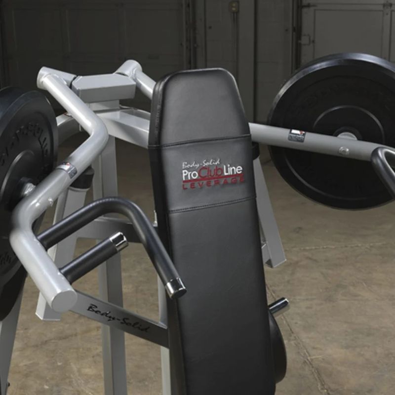Body-Solid (#LVSP) ProClub Leverage Shoulder Press in Silver