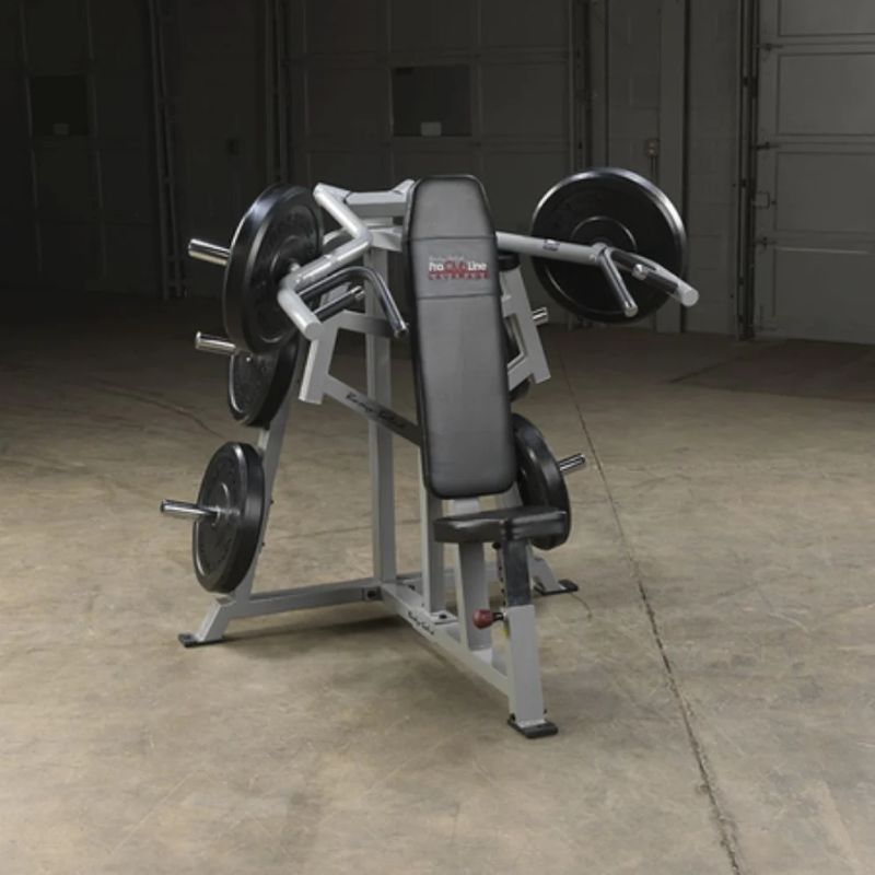 Body-Solid (#LVSP) ProClub Leverage Shoulder Press in Silver