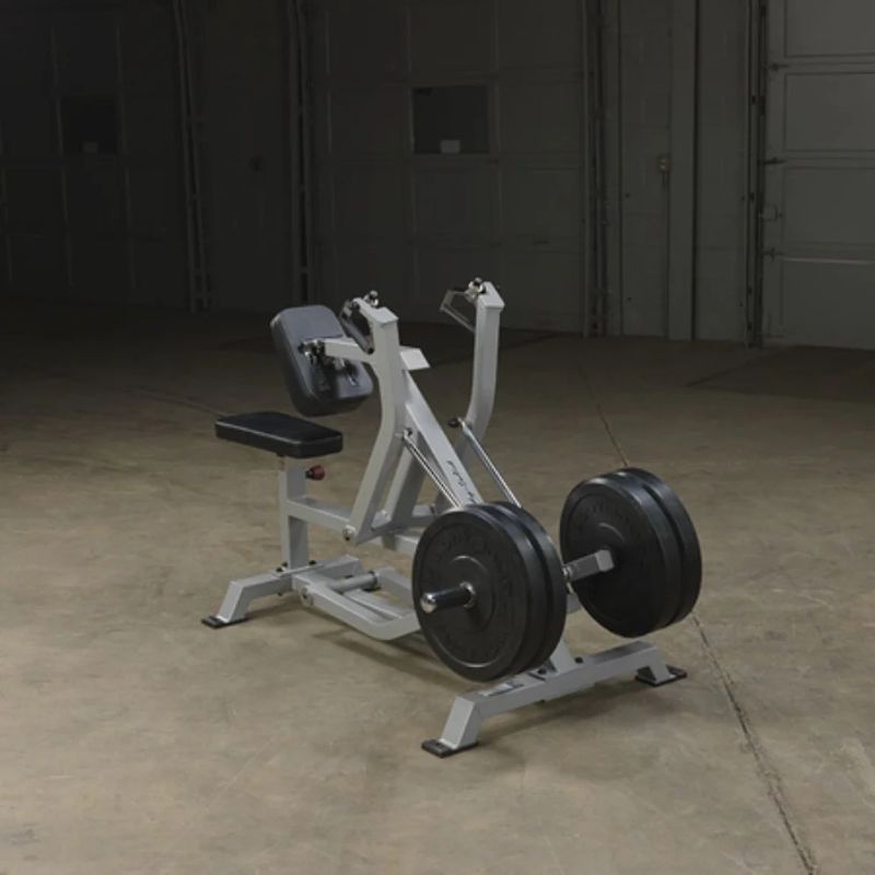 Body-Solid (#LVSR) ProClub Leverage Seated Row in Silver