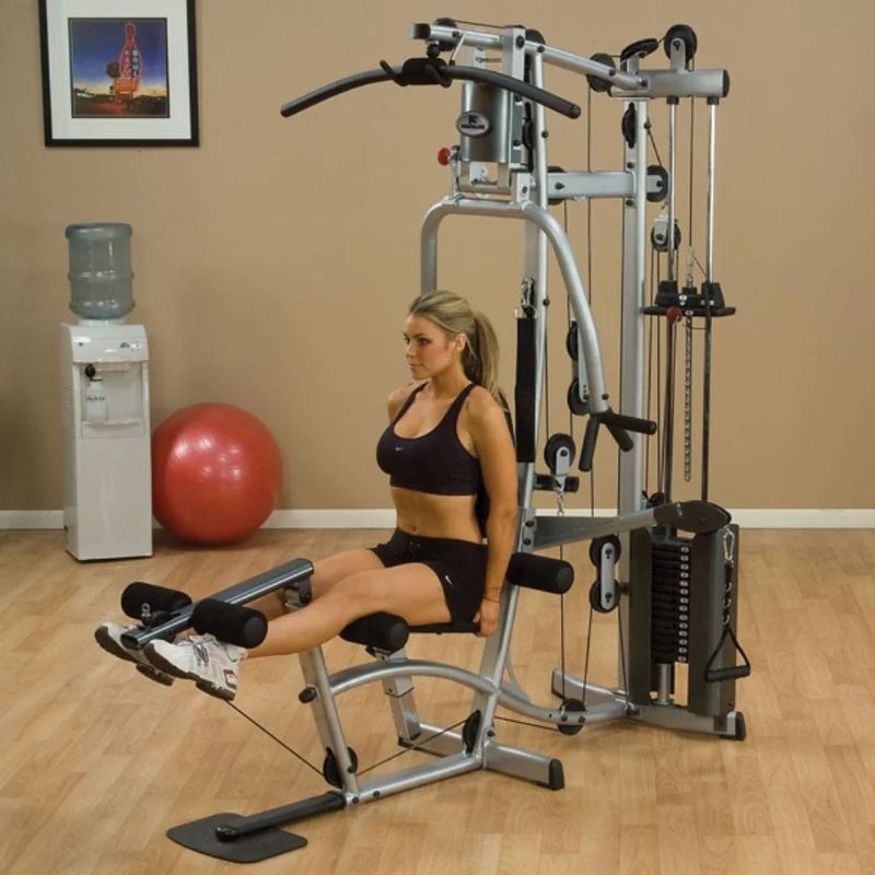 Body-Solid (#P2X) Powerline Single Stack Home Gym in Silver