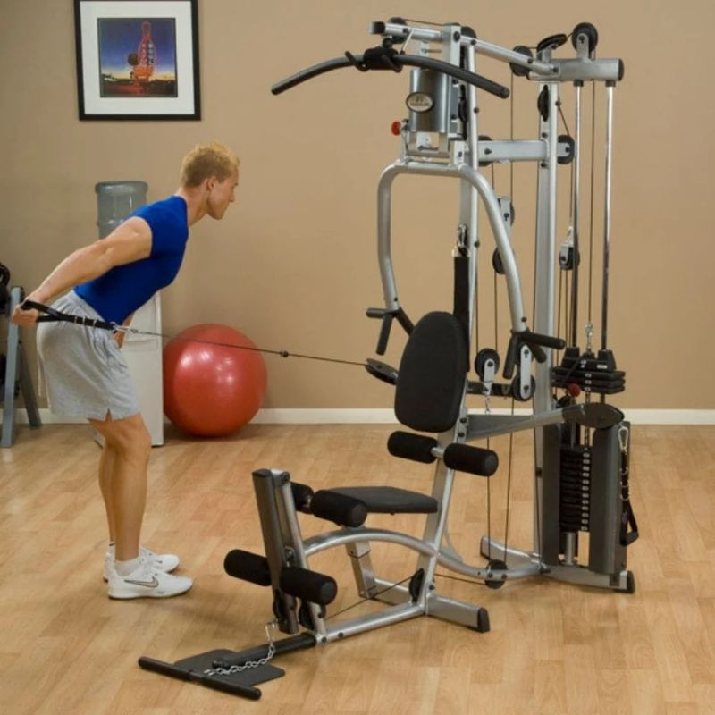 Body-Solid (#P2X) Powerline Single Stack Home Gym in Silver