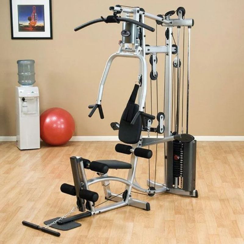 Body-Solid (#P2X) Powerline Single Stack Home Gym in Silver