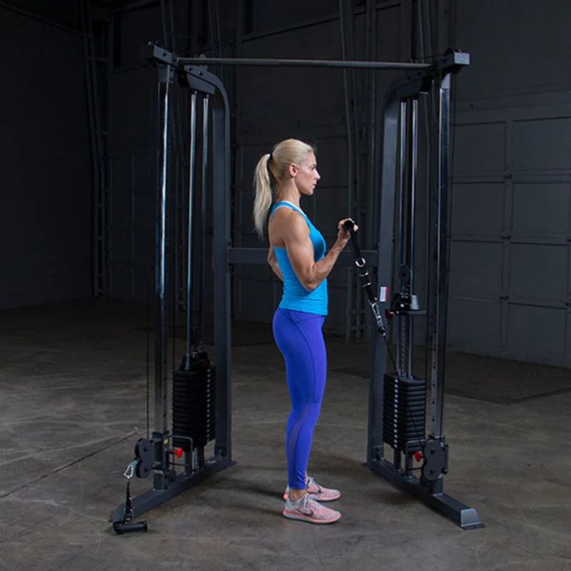 Body-Solid (#PFT100) Powerline Functional Trainer in Black
