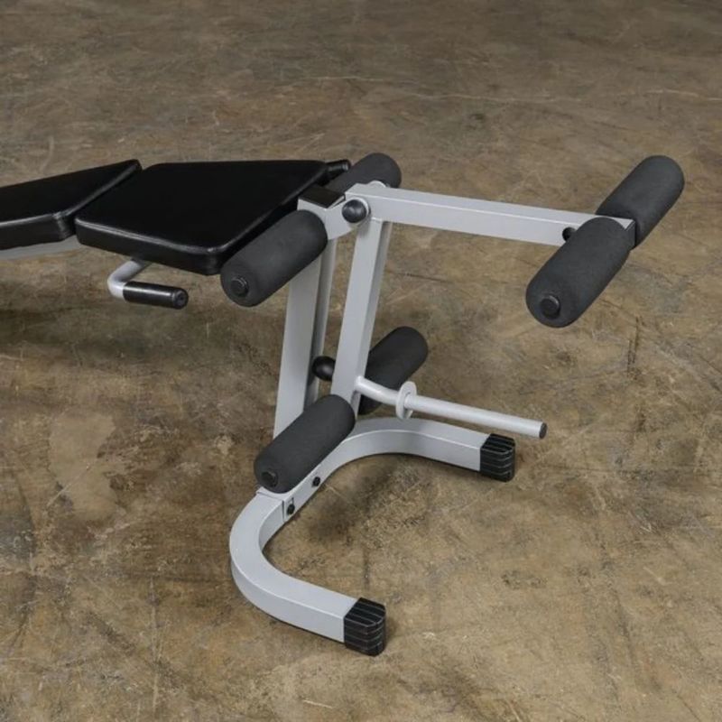 Body-Solid (#PLCE165X) Leg Extension & Curl Machine in Silver