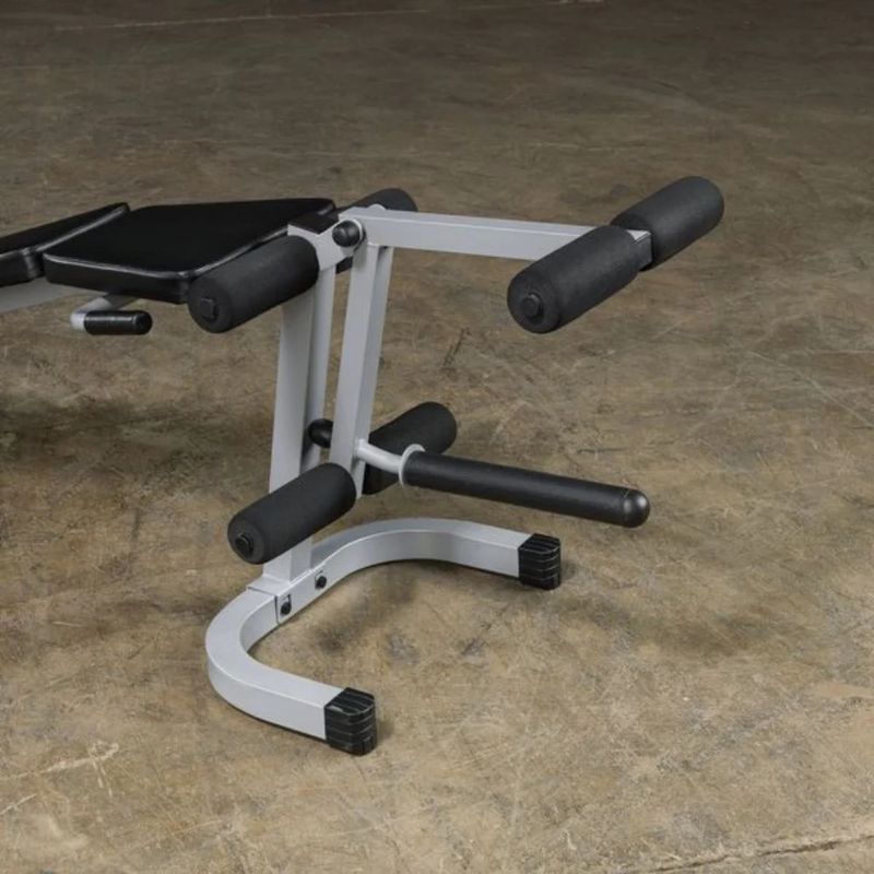 Body-Solid (#PLCE165X) Leg Extension & Curl Machine in Silver