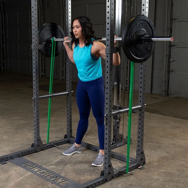 Body-Solid (#PPR1000) Powerline Power Rack in Silver