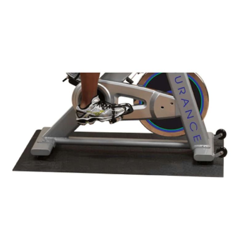 Body-Solid (#RF34B) Rubber Bike Mat in Black