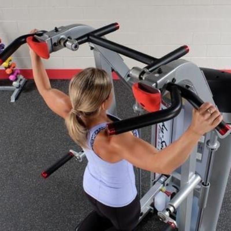 Body-Solid (#S2ACD) Pro Clubline Series II Assisted Chin Dip w/ 235lb Weight Stack