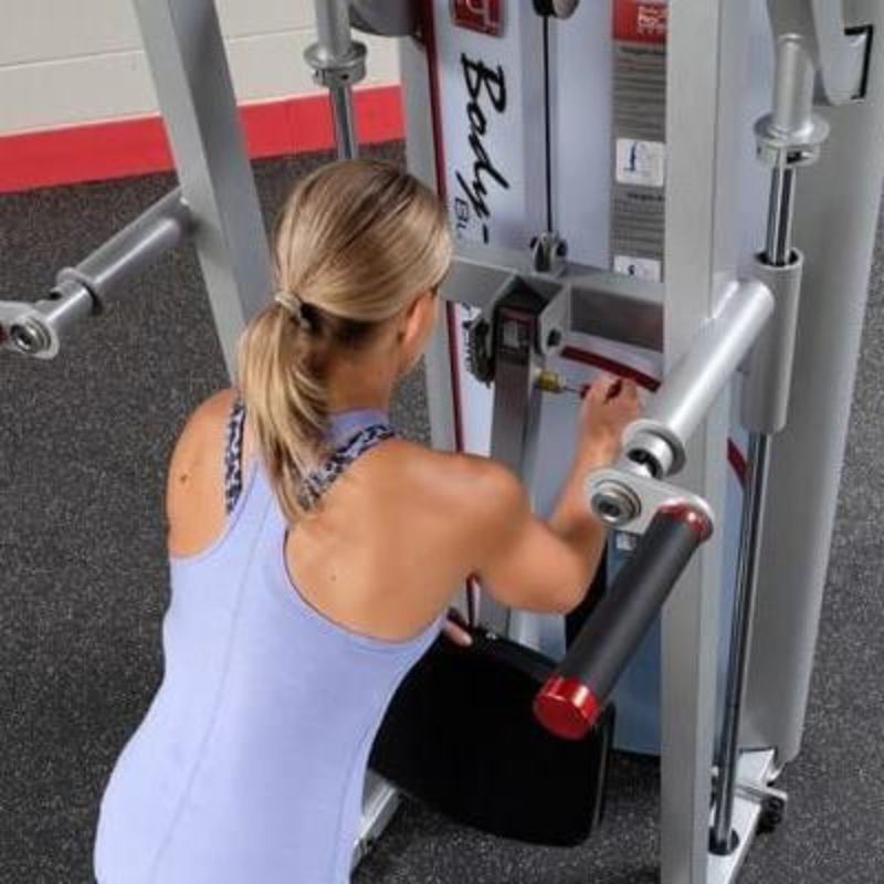 Body-Solid (#S2ACD) Pro Clubline Series II Assisted Chin Dip w/ 235lb Weight Stack