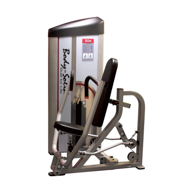 Body-Solid (#S2CP) Pro Clubline Series II Chest Press in Silver