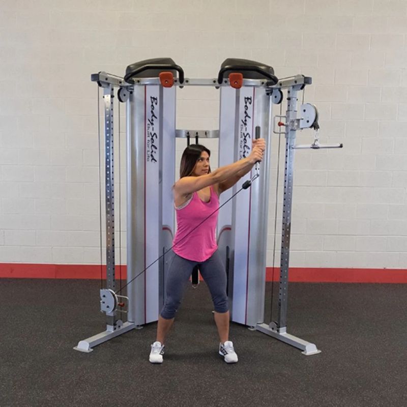 Body-Solid (#S2FT) Pro Clubline Series II Functional Trainer in Silver