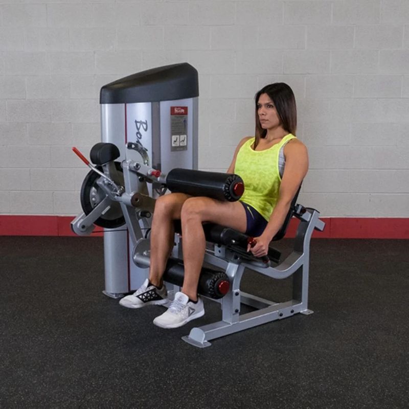 Body-Solid (#S2LEC) Pro Clubline Series II Leg Extension/Leg Curl in Silver