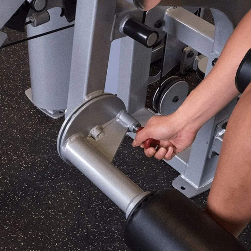 Body-Solid (#S2LEC) Pro Clubline Series II Leg Extension/Leg Curl in Silver