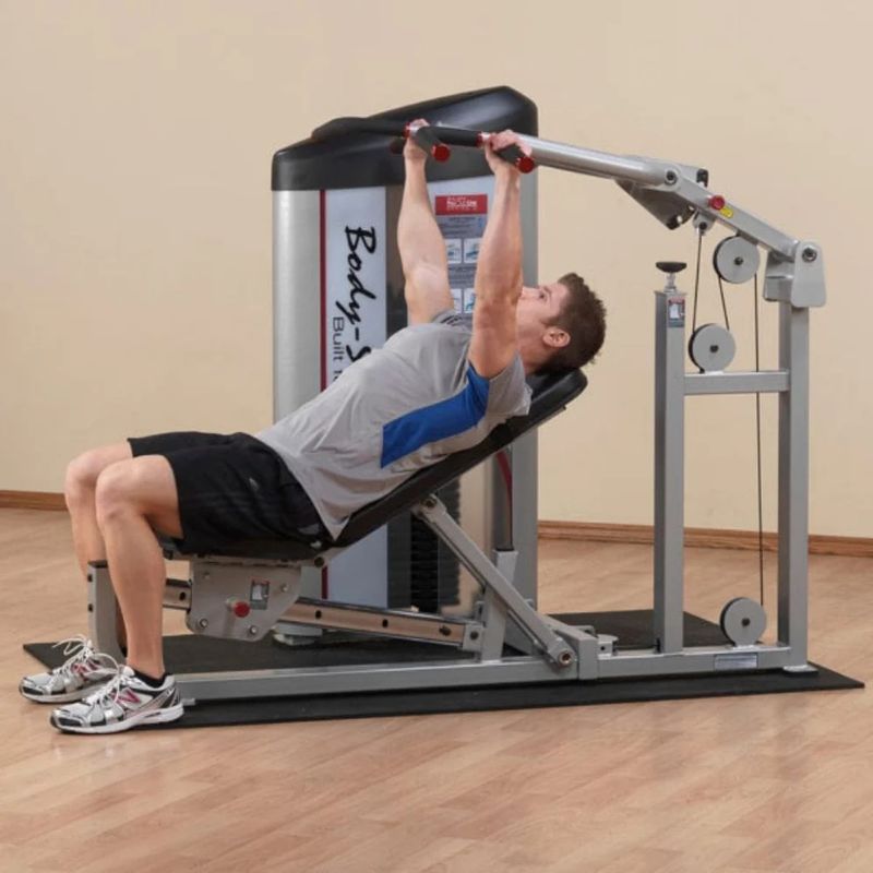 Body-Solid (#S2MP) Pro Clubline Series II Multi Press in Silver