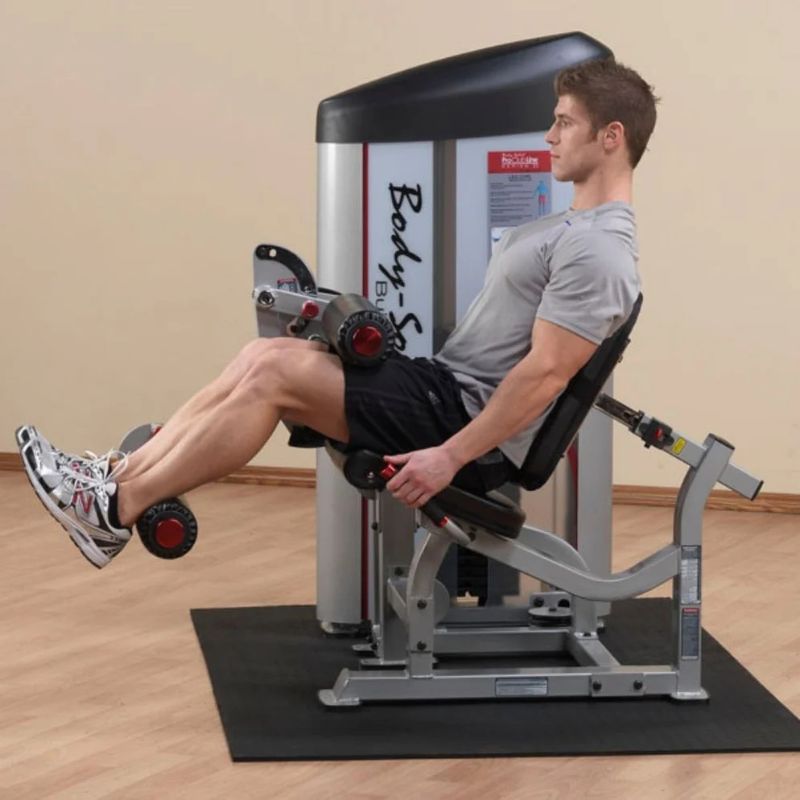 Body-Solid (#S2SLC) Pro Clubline Series II Seated Leg Curl in Silver