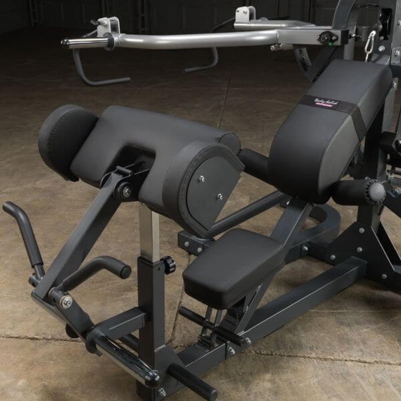 Body-Solid (#SBL460P4) Free Weight Leverage Gym in Black