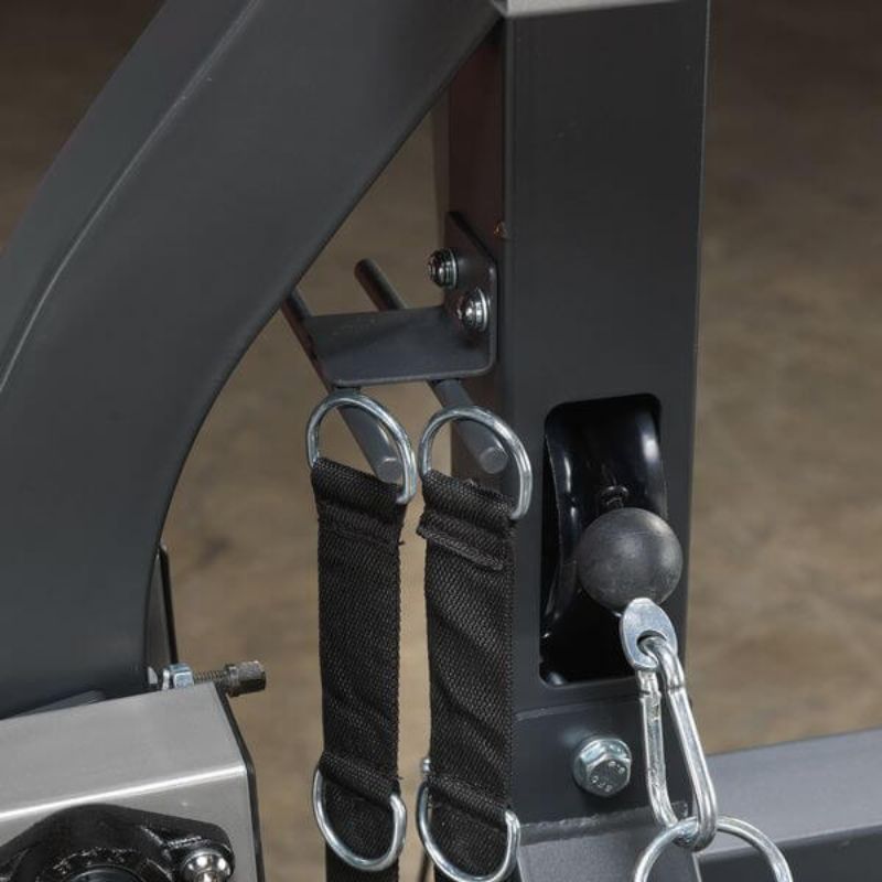 Body-Solid (#SBL460P4) Free Weight Leverage Gym in Black