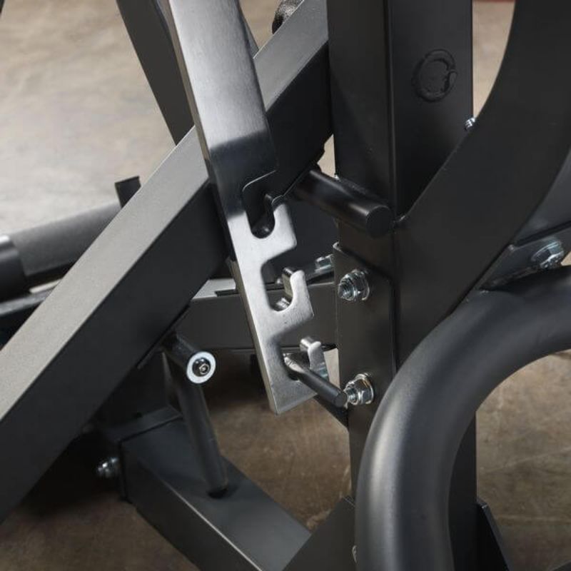 Body-Solid (#SBL460P4) Free Weight Leverage Gym in Black