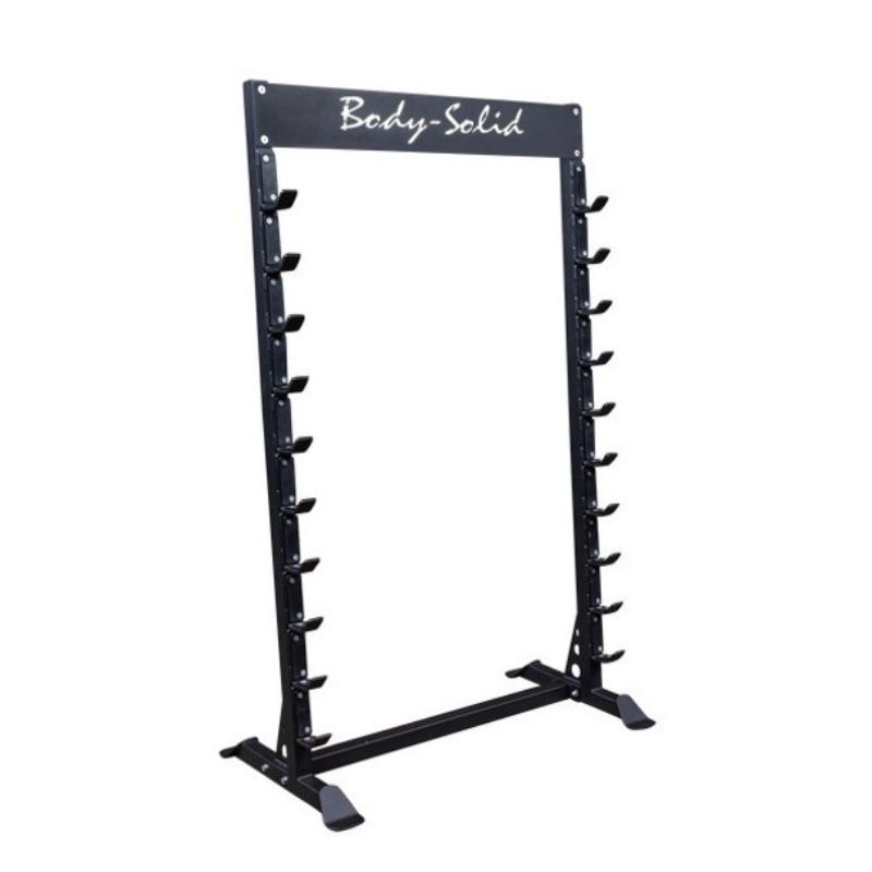 Body-Solid (#SBS100) Horizontal 10 Bars Rack in Black