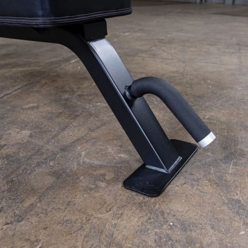 Body-Solid (#SFB125) Pro Clubline Flat Bench in Black