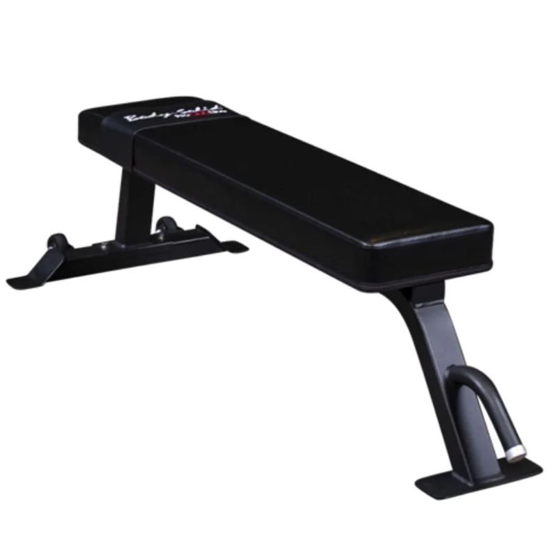 Body-Solid (#SFB125) Pro Clubline Flat Bench in Black