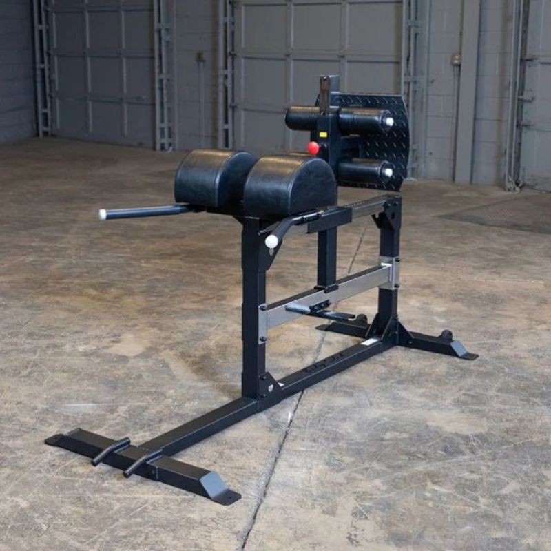 Body-Solid (#SGH500B) Pro Clubline Glute Ham Developer in Black