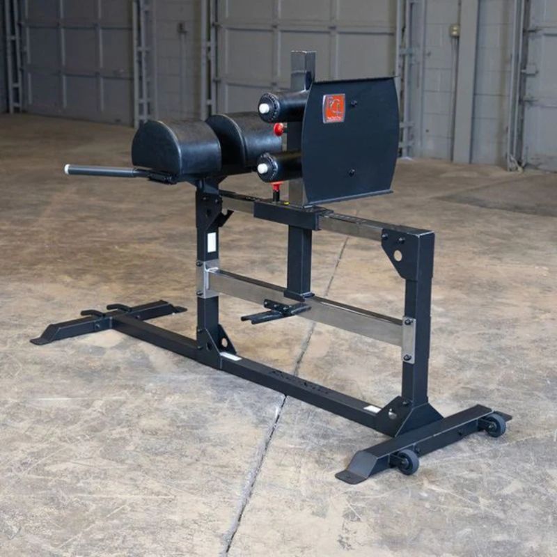 Body-Solid (#SGH500B) Pro Clubline Glute Ham Developer in Black
