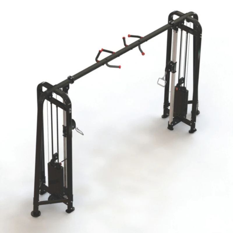 Body-Solid (#SJG200) Pro Clubline Cable Crossover in Black