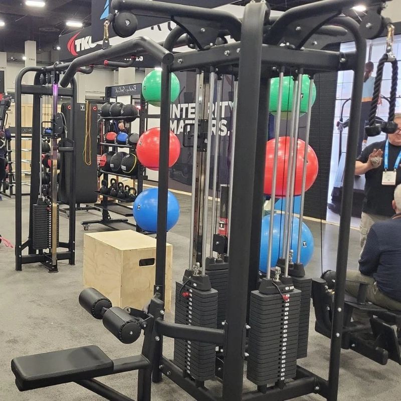 Body-Solid (#SJG500) Pro Clubline 6-Stack Jungle Gym in Black