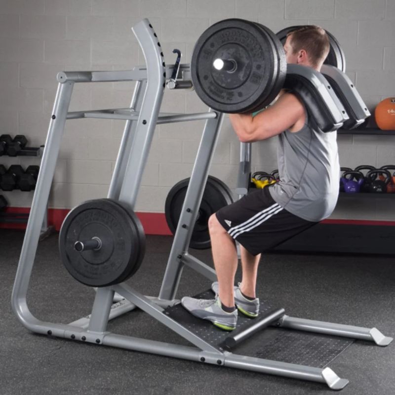 Body-Solid (#SLS500) ProClub Leverage Squat in Silver