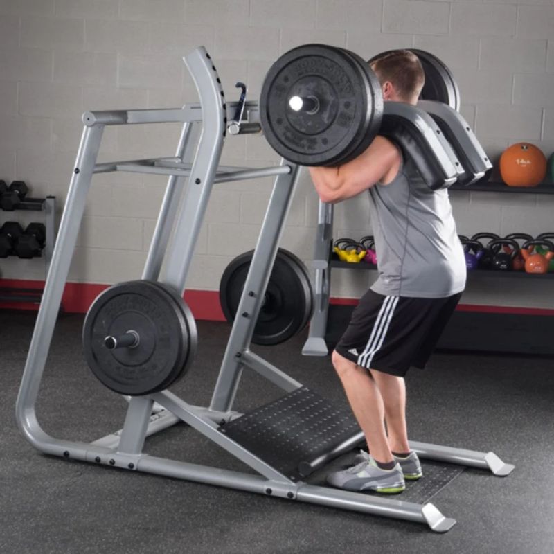 Body-Solid (#SLS500) ProClub Leverage Squat in Silver