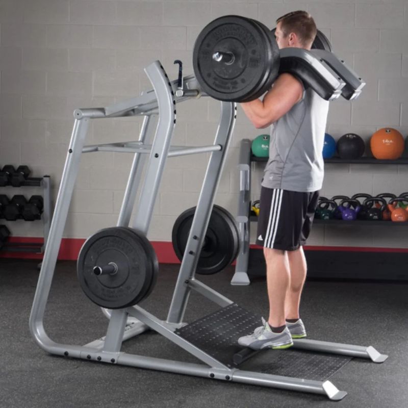 Body-Solid (#SLS500) ProClub Leverage Squat in Silver