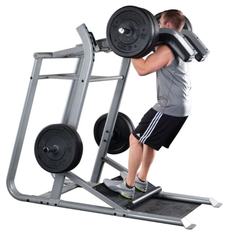 Body-Solid (#SLS500) ProClub Leverage Squat in Silver